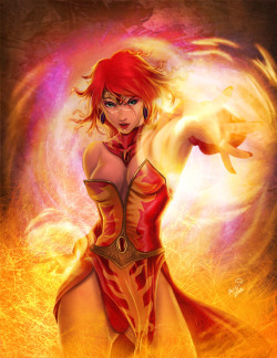 dotafanart:  Lina Souce pending