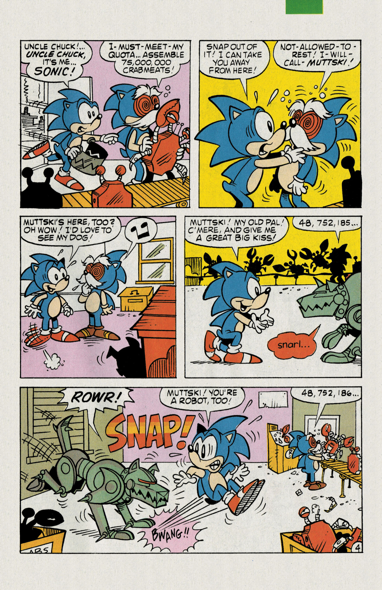 Hedgehogs Can't Swim: Sonic the Hedgehog: Issue 185