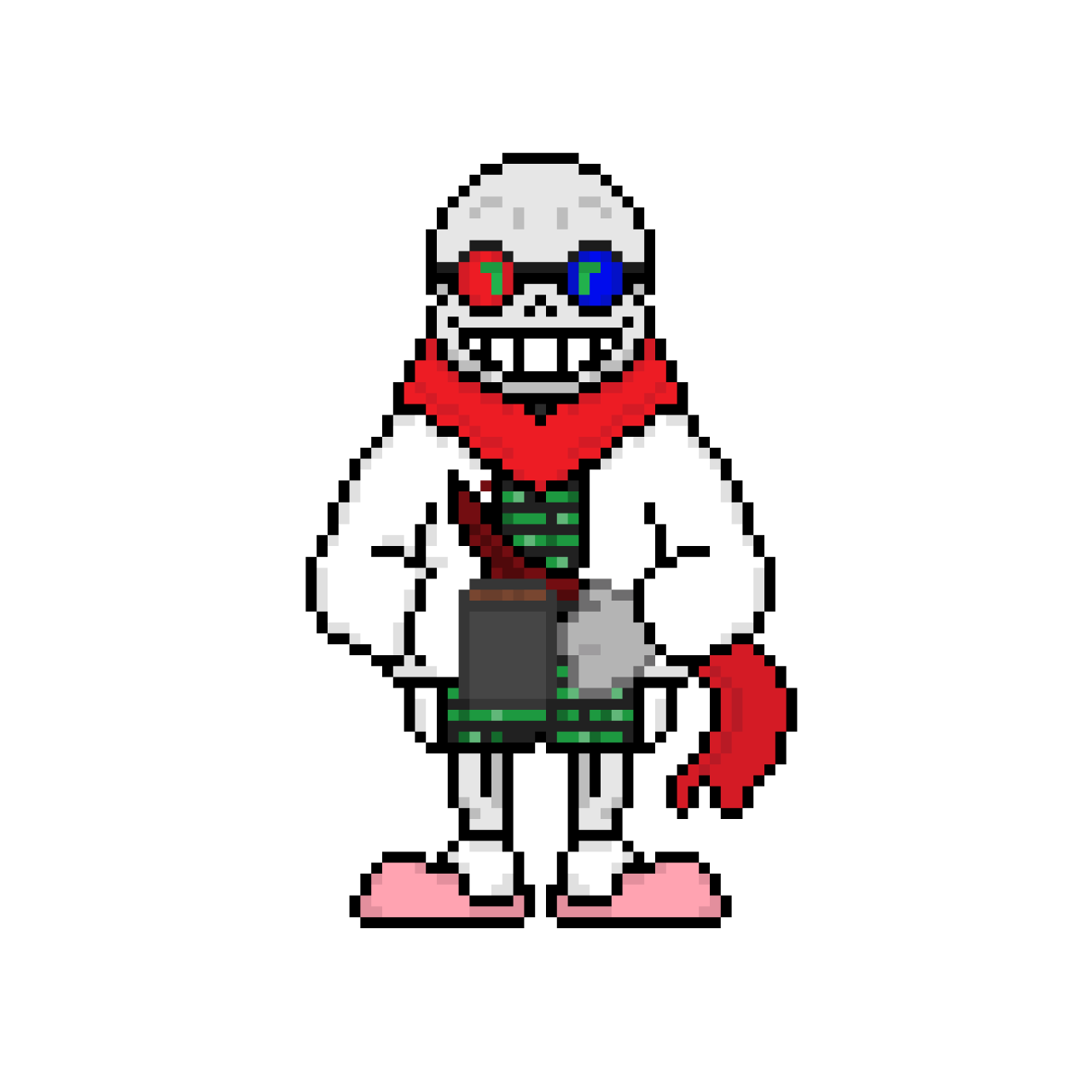 Even newer dusttrust dustswap sans sprite pixel art