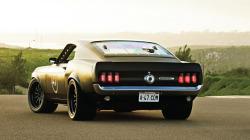 musclecarblog:  (via 1969 Ford Mustang Sportsroof The Harbinger by ~Vertualissimo on deviantART) 