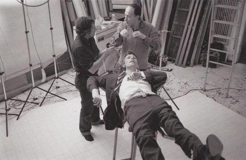 bewlays: David Bowie during the Lodger sleeve photoshoot, 1979. © Brian Duffy