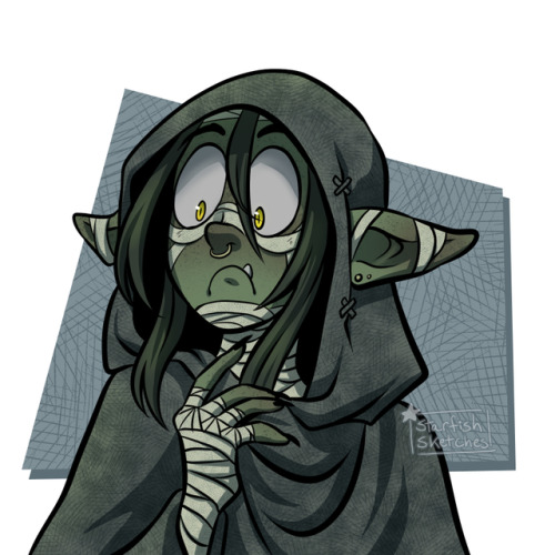 i-mean-nevermind: thestarfishface: Nott! [ID: Digital art of Nott from Critical Role, drawn from the