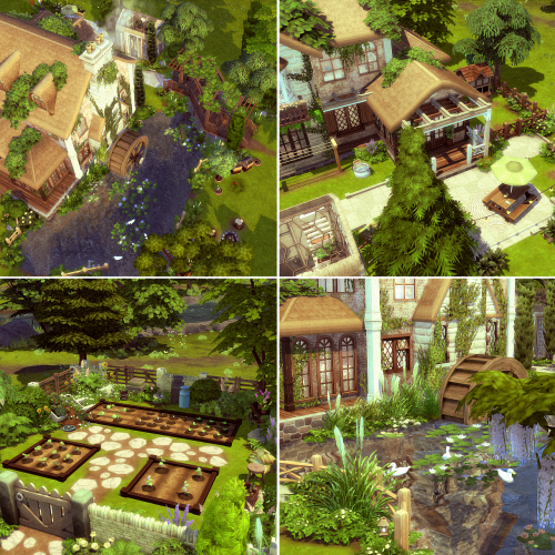 pixelshary: - Overgrown Farm -*cc free*50x40 lot  (henford-on-bagley / 3 olde mill lane)3 bedroom / 