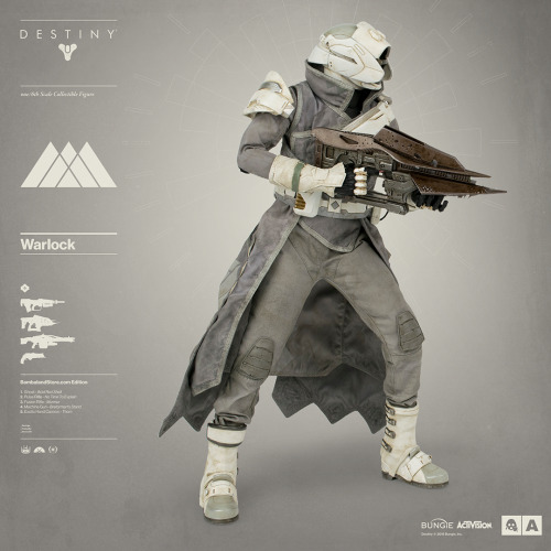 worldof3a:  Destiny Warlock Bambaland Store Exclusive Edition available for pre-order right now at Bambaland! Bungie and 3A proudly announce the highly anticipated DESTINY WARLOCK – the second figure in 3A’s 1/6th Scale Collectible Figure Series