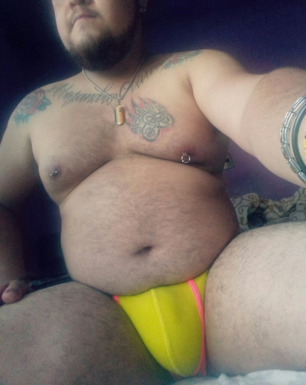 iisaiidaleess24:  EL Amarillo Es Mi Colo Favorito&quot; Foto En Calzones “📷🐻🔥💦