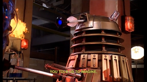 professor-whom: but is no one going to mention how sassy the daleks are