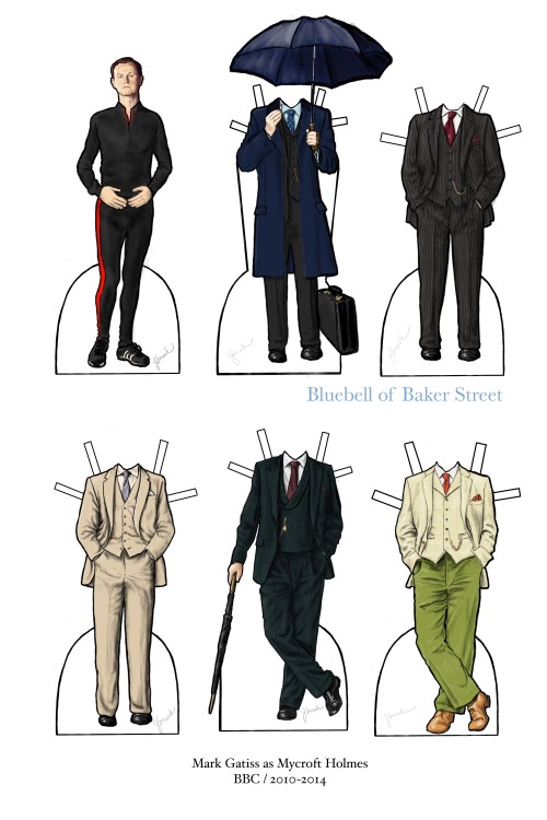 bluebellofbakerstreet:Number 15 in a series.  A celebration of sartorial splendour. Others in this s