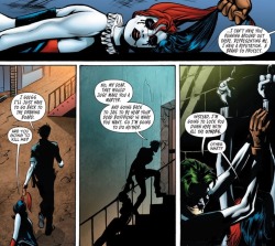 queer-deadpool:  Well, chaging the Marvel subject aside, today I wanna talk a little about DC comics and Harley Quinn. Constantly, I see posts around the Deadpool tags, regarding people shipping her with Wade and you know what? Wade would treat her at