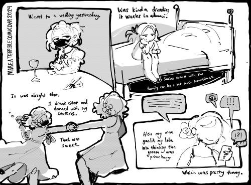 I Make Doodles About My Life Pretty Often But I Dont Really Bother Showing People Most Of The Time? Took