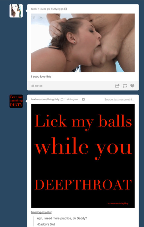 fuck-n-cum:  dashboard coincidence from two of my favorite bloggers   This is so awesome haha