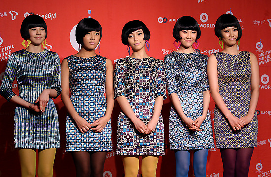 South Korean girl group Wonder Girls