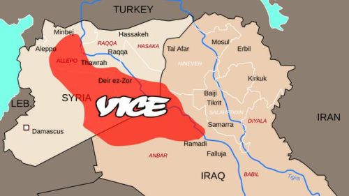 clickholeofficial:Stunning Map Shows Just How Much Of Iraq And Syria VICE Now Controls