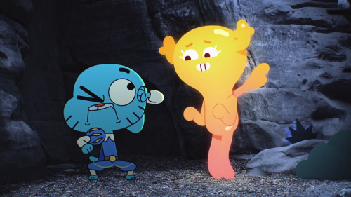 jordancarr1995:  I like that scene when Gumball and Penny and laughing scene on The Romantic