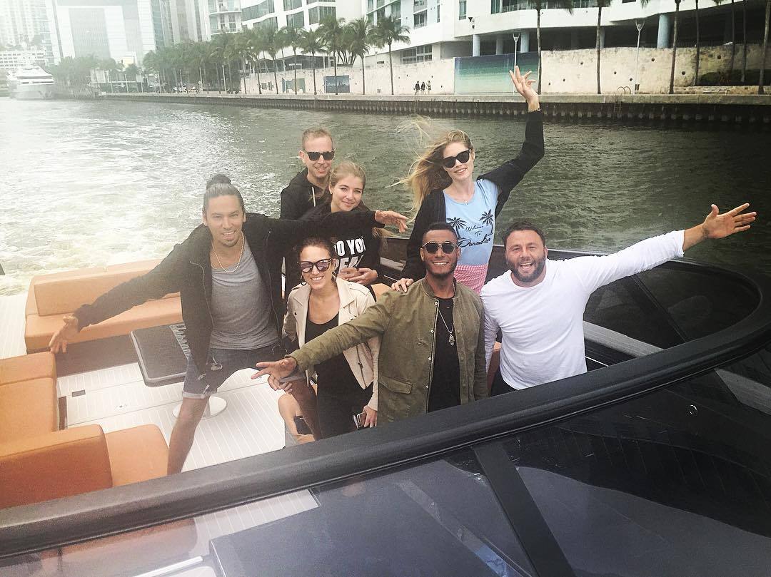 Weather was not like typical Miami but we had fun nonetheless⛅️ thank you @davegrutman