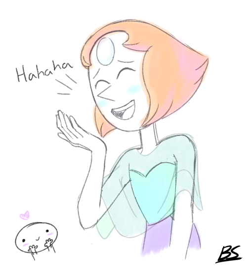 Porn photo brokenspaghetti:  Pearl is cute! CUTE!