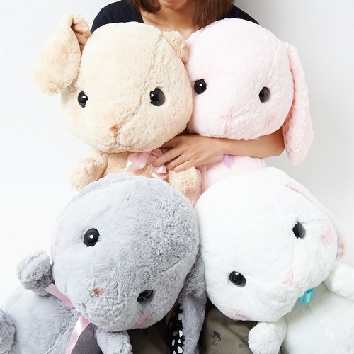 ghoullpatrol:Get these big fluffy bunny plushies here and use my registration code here for ŭ off your purchase!