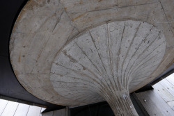 scavengedluxury:  Concrete umbrella. Ljubljana, Slovenia, September 2014. 