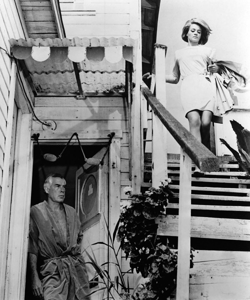 Lee Marvin, Angie Dickinson / production still from John Boorman’s Point Blank (1967)
