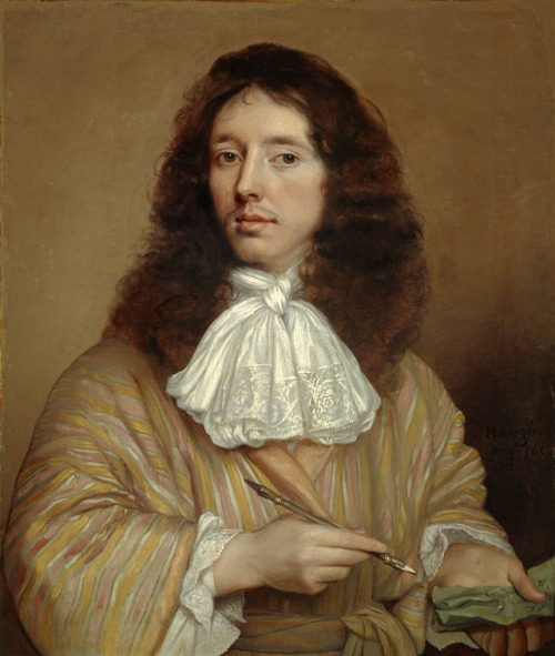 history-of-fashion:ab. 1664 John Michael Wright - Sir William Bruce, Architect(Scottish National Por