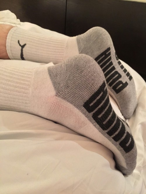 socksking: Pics my partner snapped while we were relaxing in our hotel room