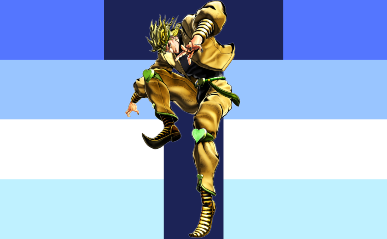 Your Fave T-Poses! — Dio Brando from JoJo's Bizarre Adventure t-poses!