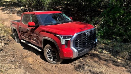 Toyota Tundra off-roading