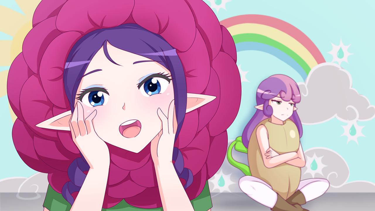 “You all really like my flower costume!?”