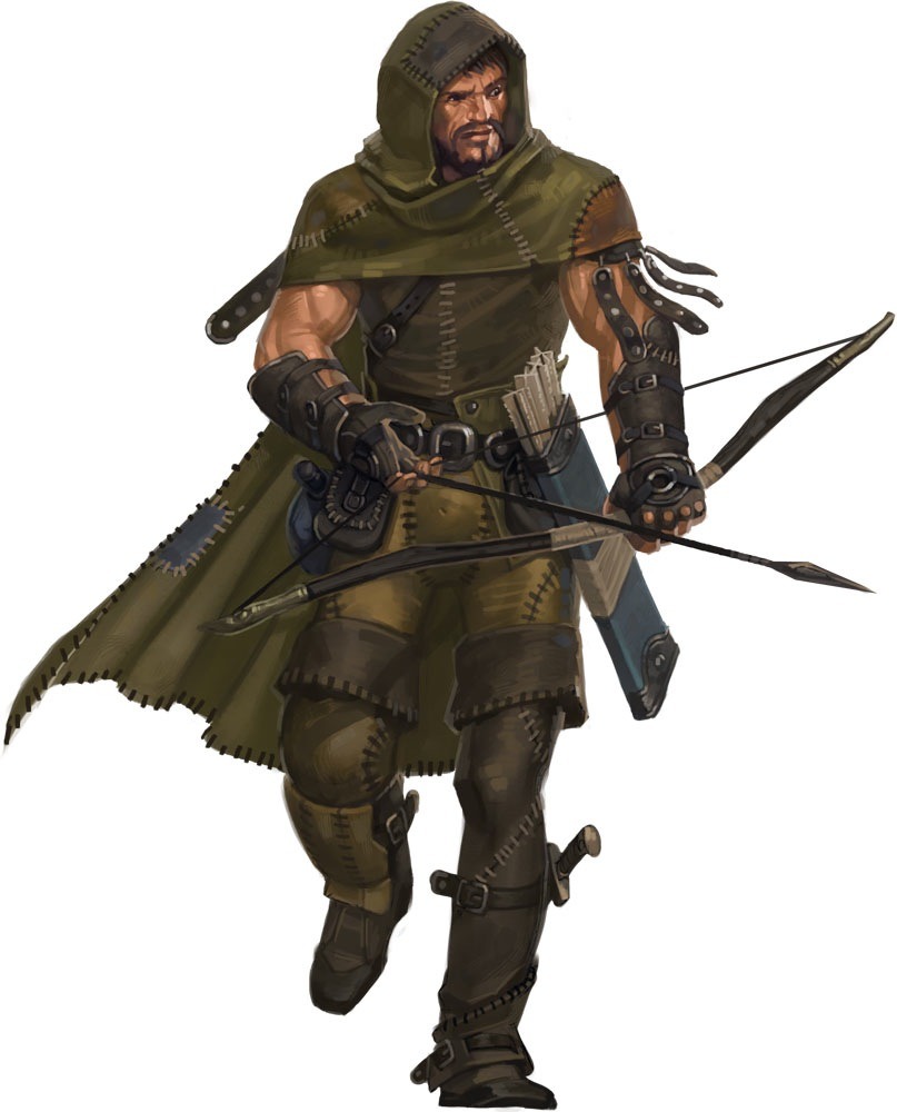 elfslavewatdo:  Pathfinder official art “Ranger”  [Artist: Eric Belisle]