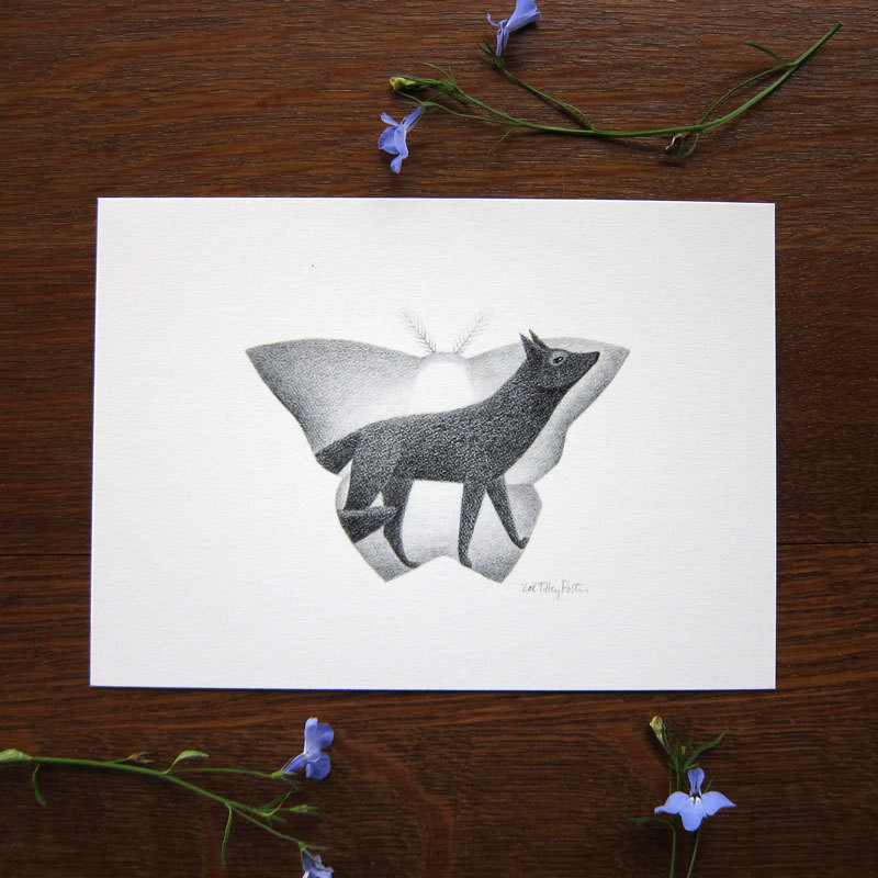 sosuperawesome:  Zoe Tilley Poster on Etsy 
