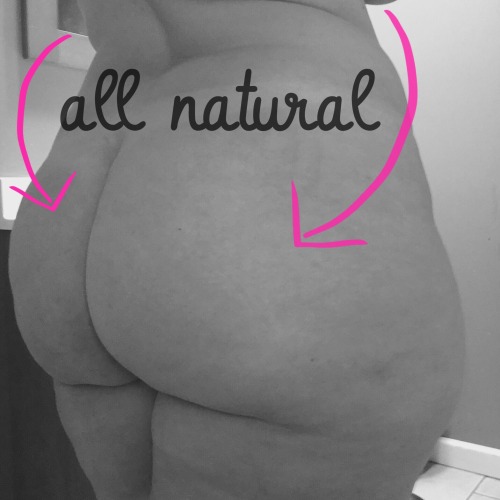 curvywhitebbw: all natural….hips, thighs &amp; ass
