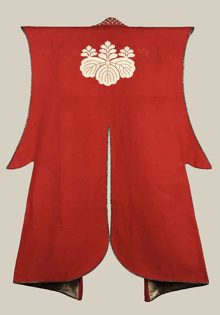 japaneseaesthetics:  Surcoat (jinbaori), mid Edo period, 18th century, wool, silk,