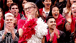 jenna-hunterson:Elle McLemore as Patty Simcox in Grease Live