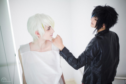 fuckablenerdstuff:Starfighter photo set from JAN CH shots taken by Misaki Sai  Cain is Takeshi Cosplay Abel is me <3  These are so great! Thank you so much, I love them! (⺣◡⺣)♡*