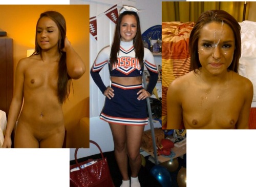 come-sluts:  Nassau Cheerleader