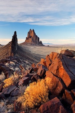 invocado:  Shiprock Rock, New Mexico by Brad