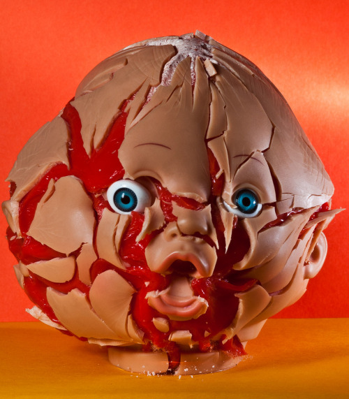 crossconnectmag:This is Alan Sailer. He photographs stuff blowing up. His explosions have beautifully transformed toys, figurines and other household items into colorful fragmented sculptures. Follow him on Flickr to see more. — Posted by Augustation.