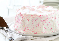 foodffs:  Spring Cheesecake Cake (raspberry,