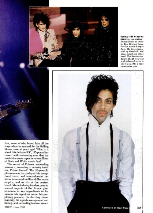 “prince: what is the secret of his amazing success?” • ebony magazine (june ‘