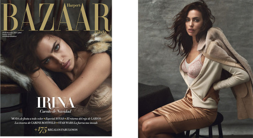 Harper’s Bazaar Spain | Norman Jean Roy | Anya Ziourova | Irina Shayk | December 2015