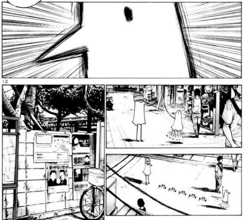 So I was reading Oyasumi Punpun and OH LOOK it’s Brooklyn when you give him spicy food.