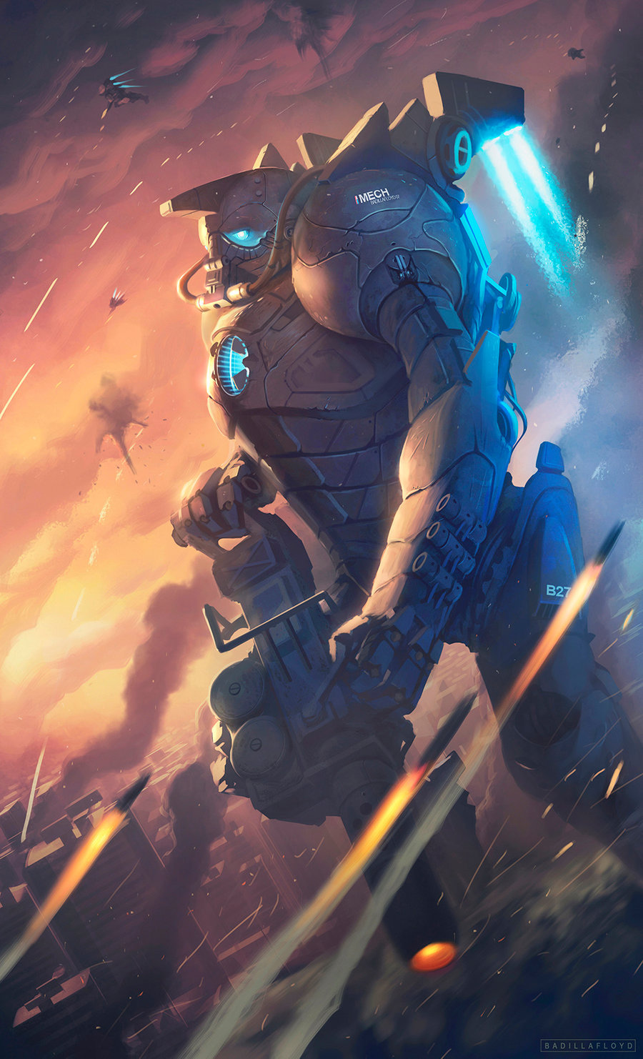 Stoner Mech by badillafloyd 