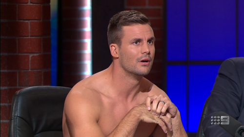 roscoe66:  Beau Ryan on the Footy Show decides to do his segment nude 