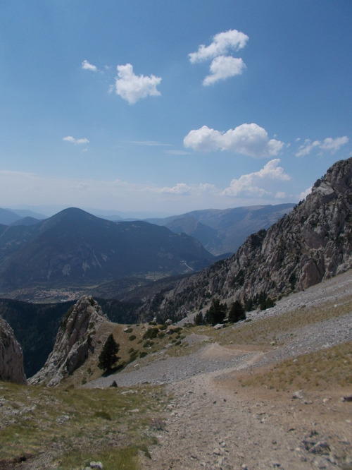 Hiking at the Pedraforca (Catalonia)