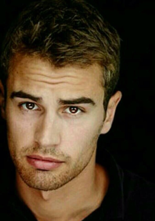 Theo James Look at his face.