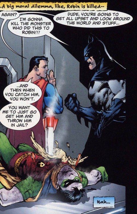 OK, so maybe Superman didn&rsquo;t kill him, but he is awfully unconcerned.