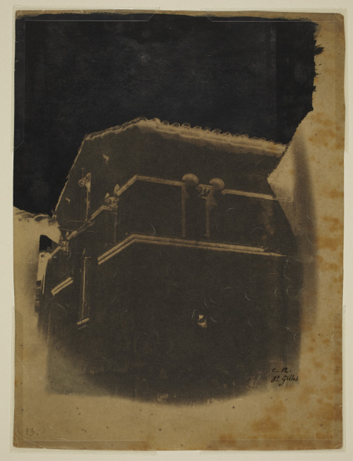 vivipiuomeno1:  Charles Nègre ph. - Saint-Gilles-du-Gard - SAINT-GILLES DU GARD, 1852 Negative, calotype 