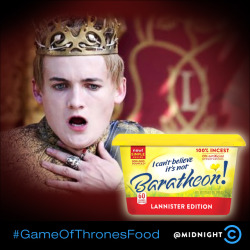 comedycentral:  When it comes to #GameOfThronesFood, @vote4p3dr0 can tell if it’s the real thing. atmidnightcc