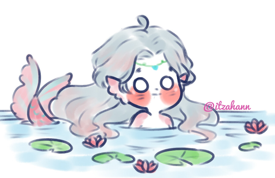itzahann:  A mermaid Allura!! 