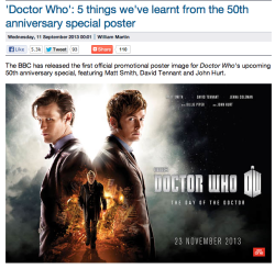 truthandglory:  lumos5000:  Doctor Who: 5