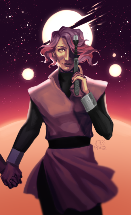 grab bag commission of Holdo for @kiradax !! thank you so much i had so much fun with this speedy sp